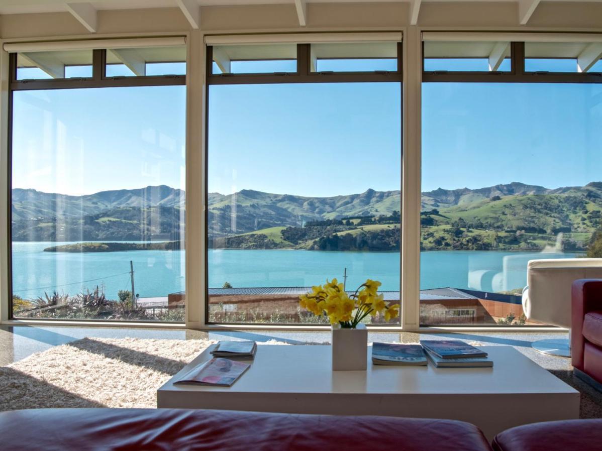Kotare Point Paradise - Akaroa Holiday Home Luaran gambar